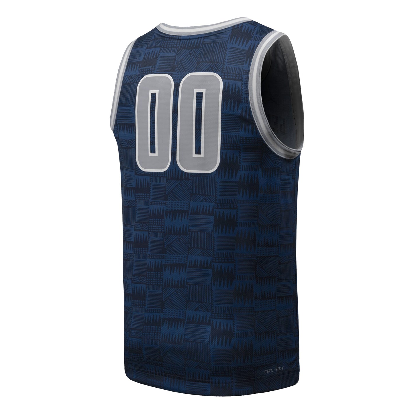 #00 Georgetown Hoyas Jordan Brand Replica Basketball Jersey - Black