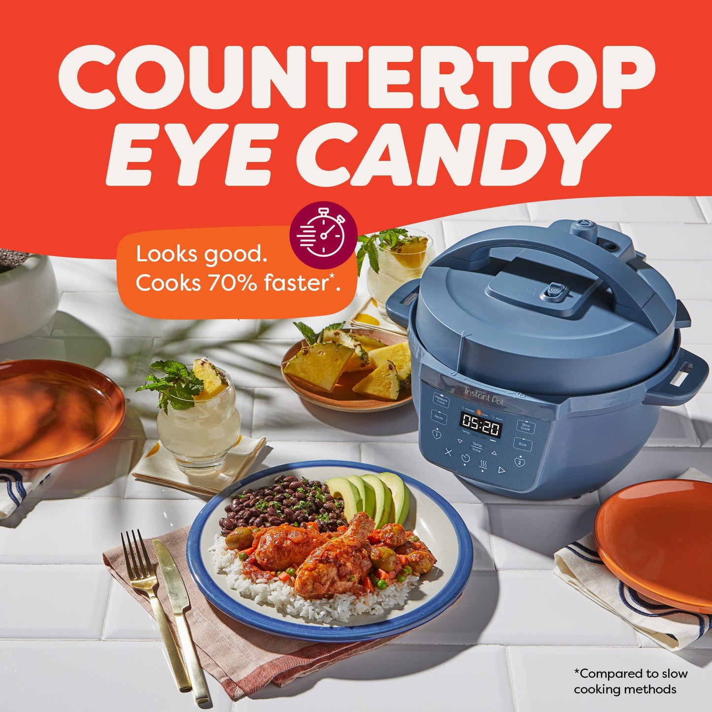 Instant Pot® 4QT RIO™ Mini Chef Series Multi-Cooker, Daydream