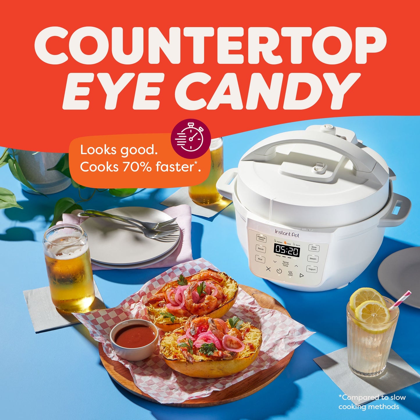 Instant Pot® 4QT RIO™ Mini Multi-Cooker, Sea Salt
