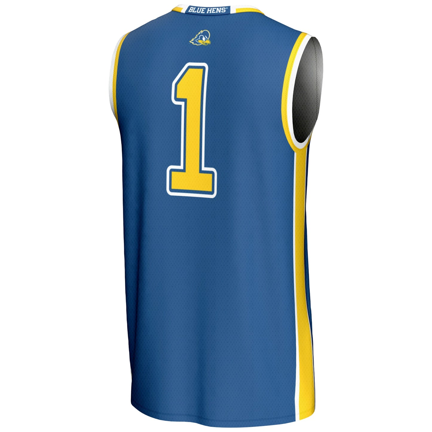 #1 Delaware Fightin' Blue Hens GameDay Greats Lightweight Basketball Jersey - Black