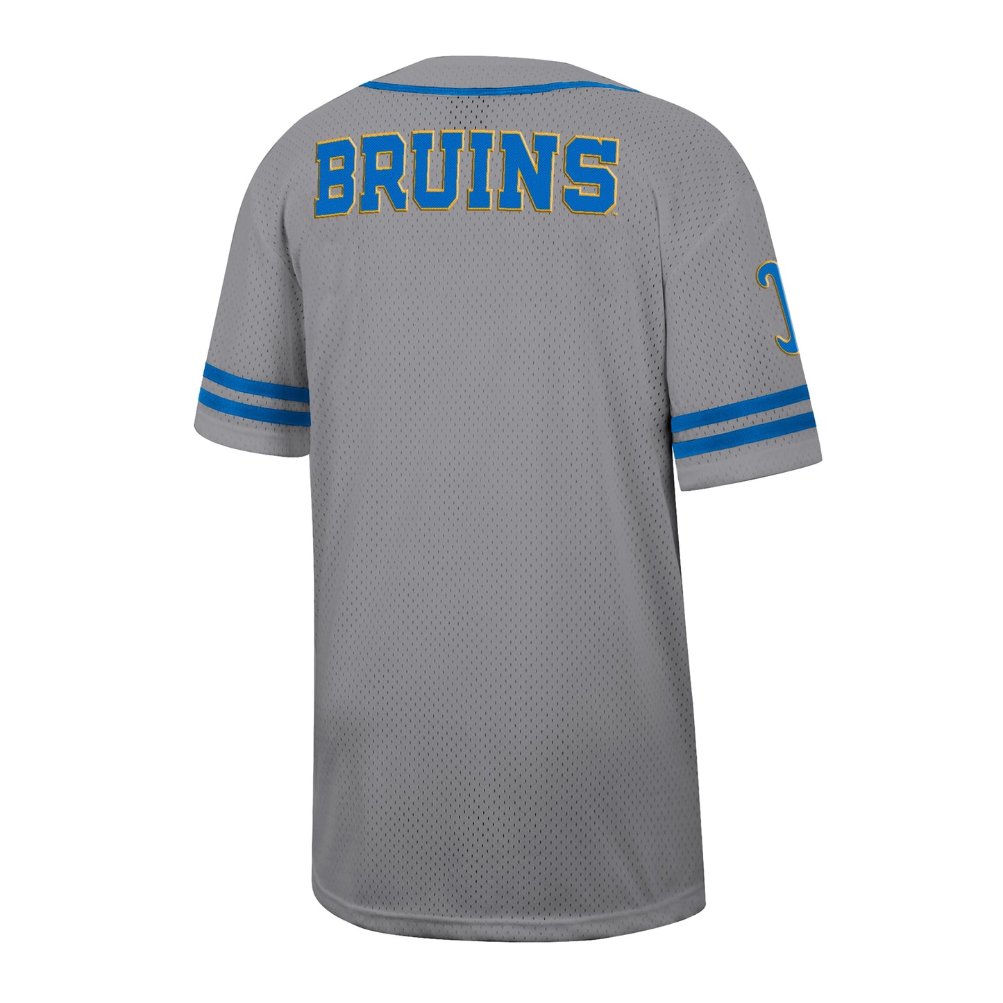 UCLA Bruins Colosseum Free Spirited Baseball Jersey - Gray