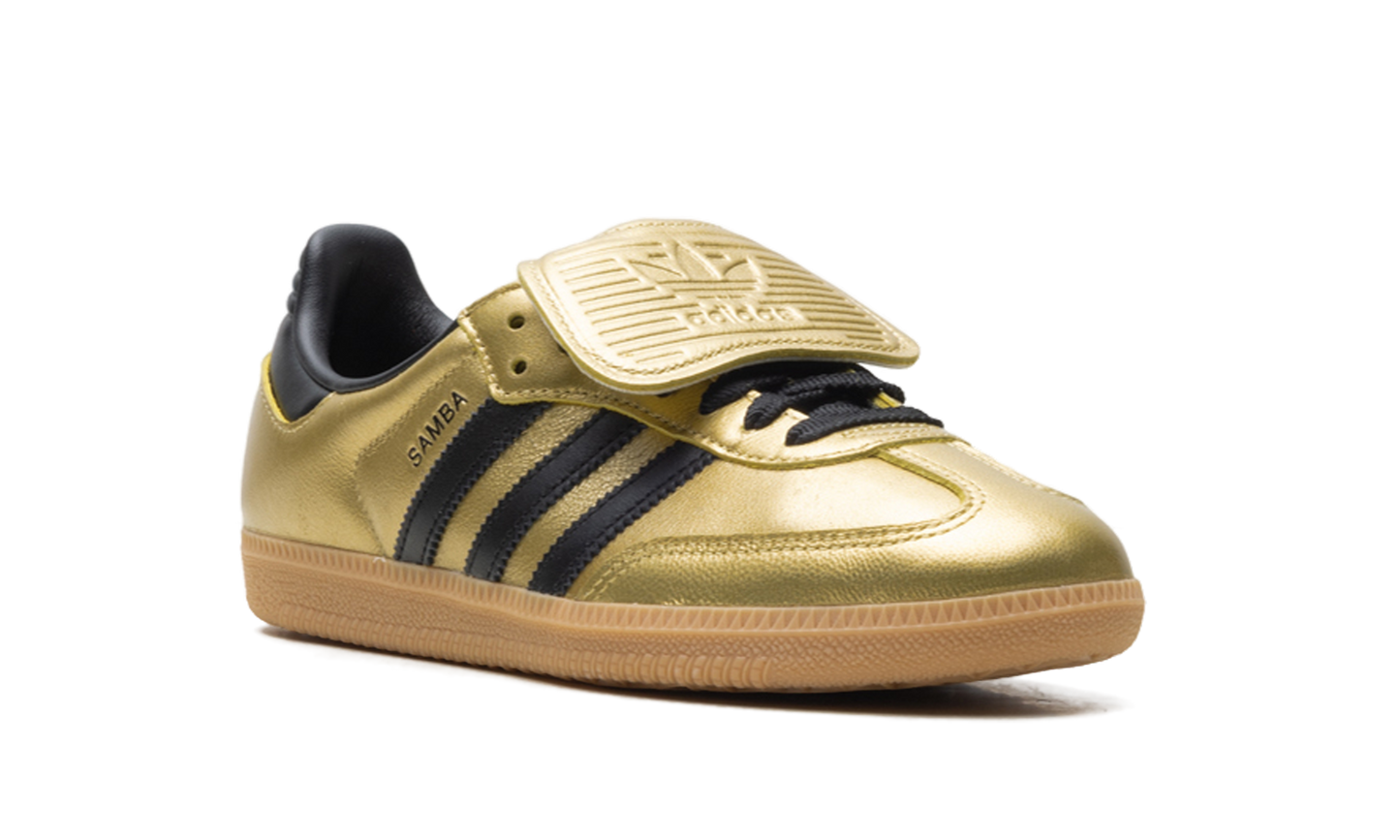 Samba LT WMNS "Gold Metallic Black Gum" JH5708