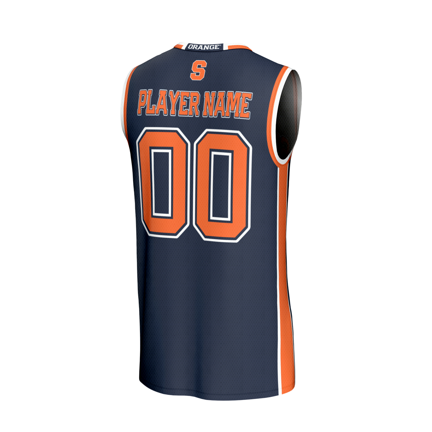 Syracuse Orange GameDay Greats Unisex Lightweight Collegiate Men's Basketball NIL Pick-A-Player Fashion Jersey - White