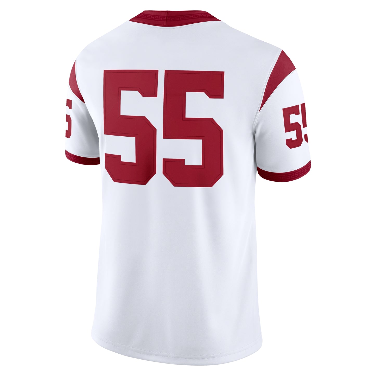 #55 USC Trojans Nike Limited Away Game Jersey - White