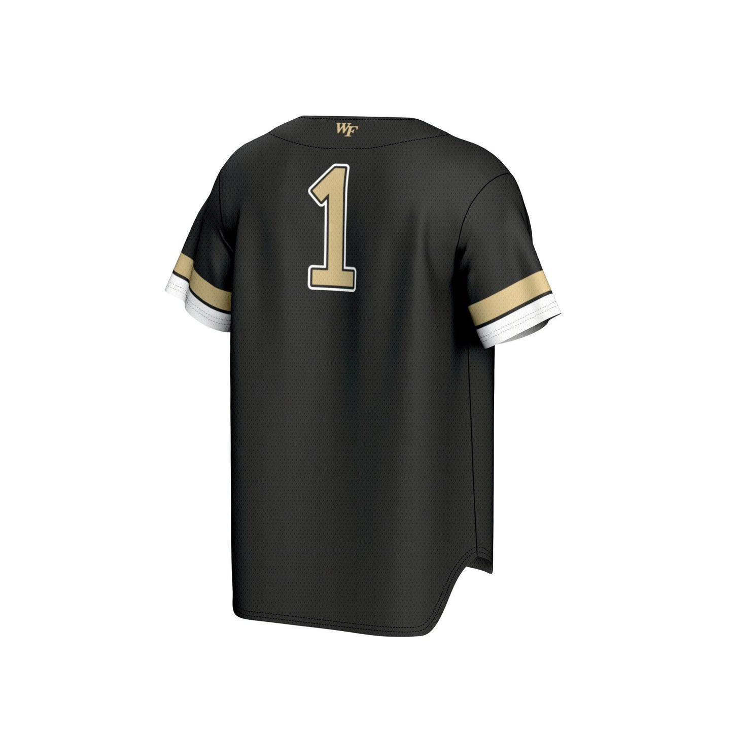 #1 Wake Forest Demon Deacons GameDay Greats Unisex Lightweight Collegiate Baseball Fashion Jersey - Black