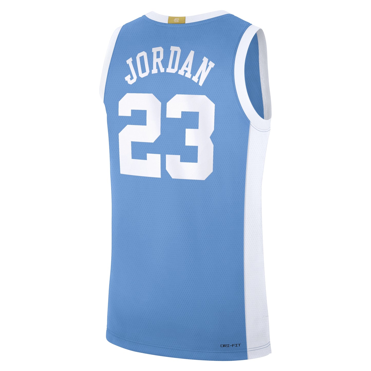 Michael Jordan North Carolina Tar Heels Jordan Brand Road Replica Basketball Jersey - Carolina Blue