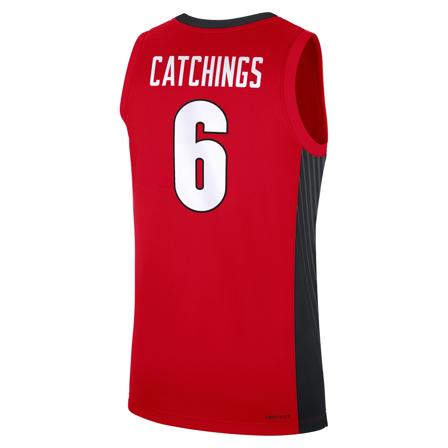 Kanon Catchings Georgia Bulldogs Nike NIL Men's Basketball Replica Jersey - Red