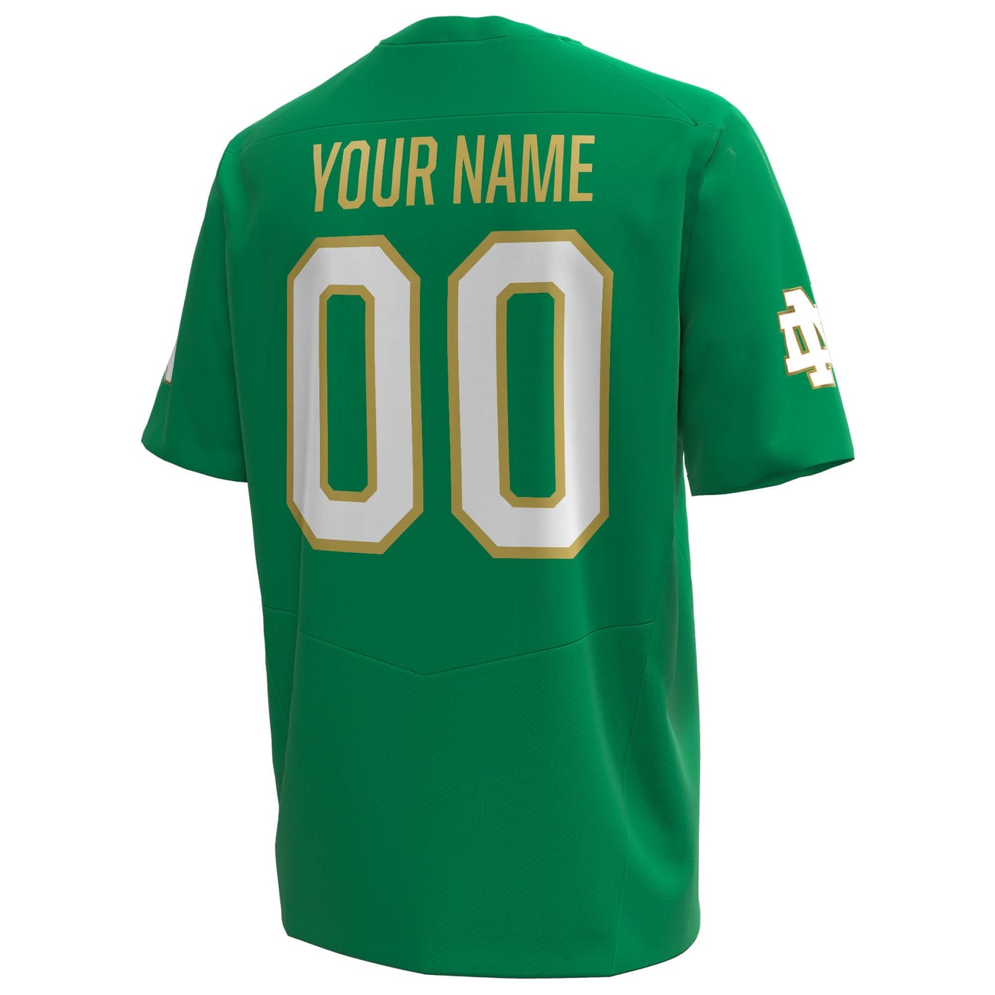 Notre Dame Fighting Irish Under Armour Custom Replica Football Jersey - Navy