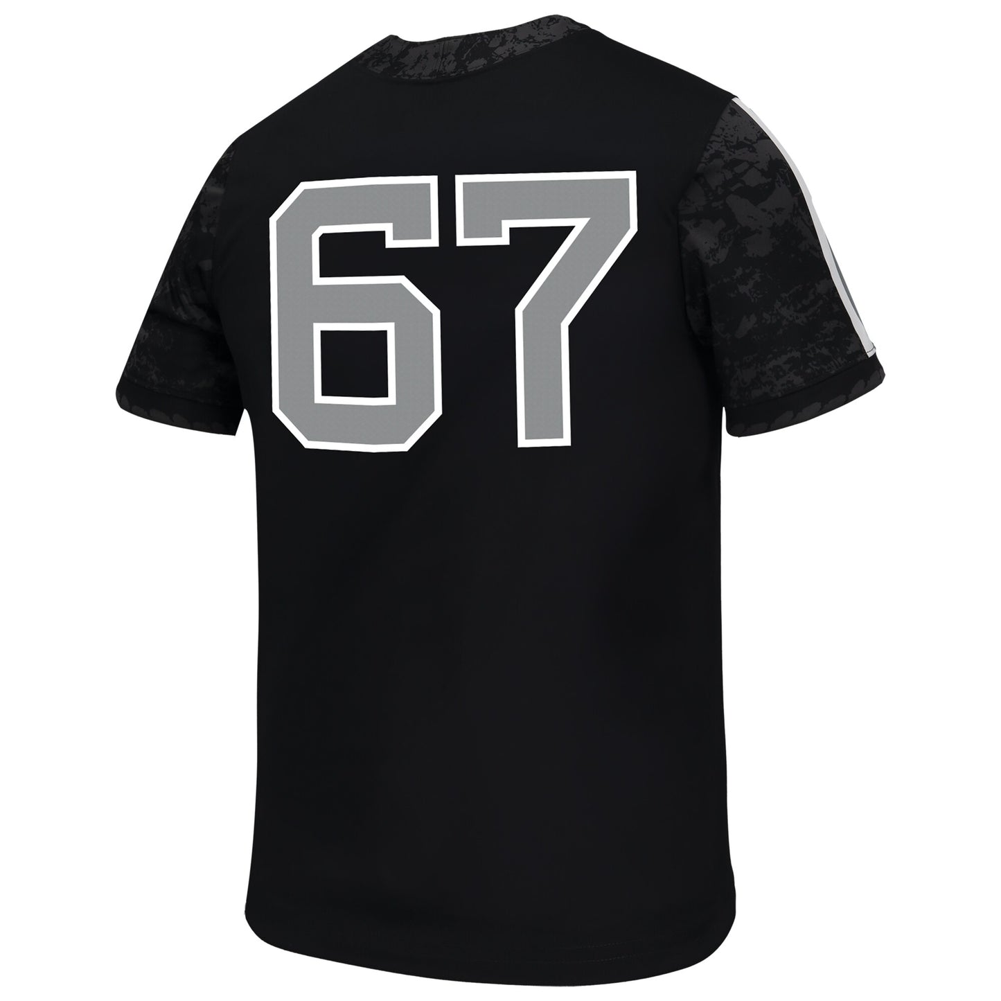 #67 West Virginia Mountaineers Nike Youth Untouchable Replica Game Jersey - Black
