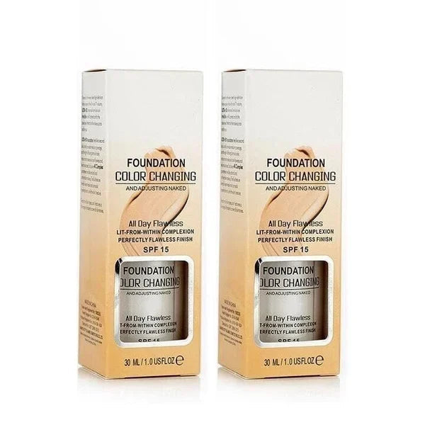 đColour Changing Mature Skin Foundation