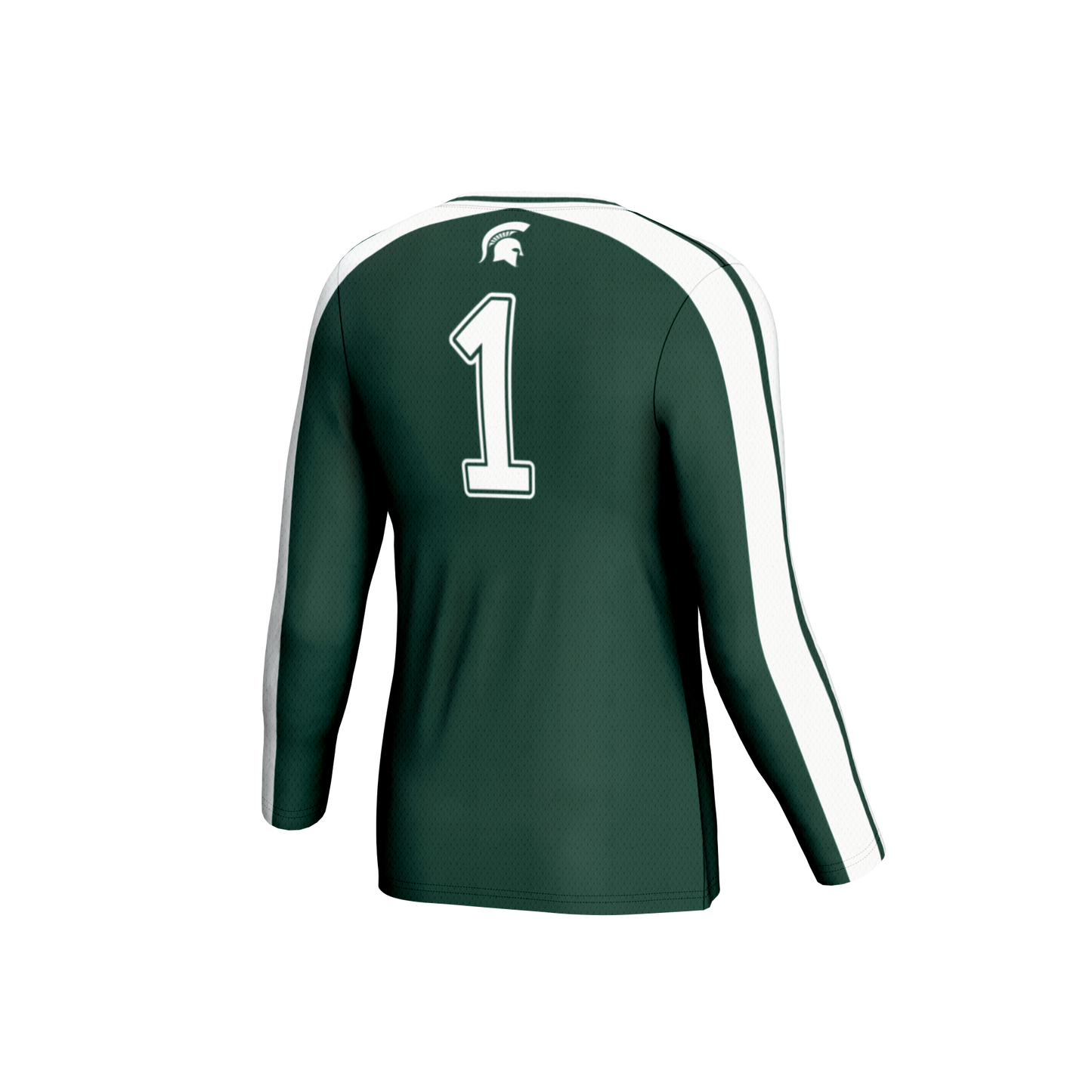 Michigan State Spartans GameDay Greats Unisex Women's Volleyball Lightweight Fashion Jersey - Green