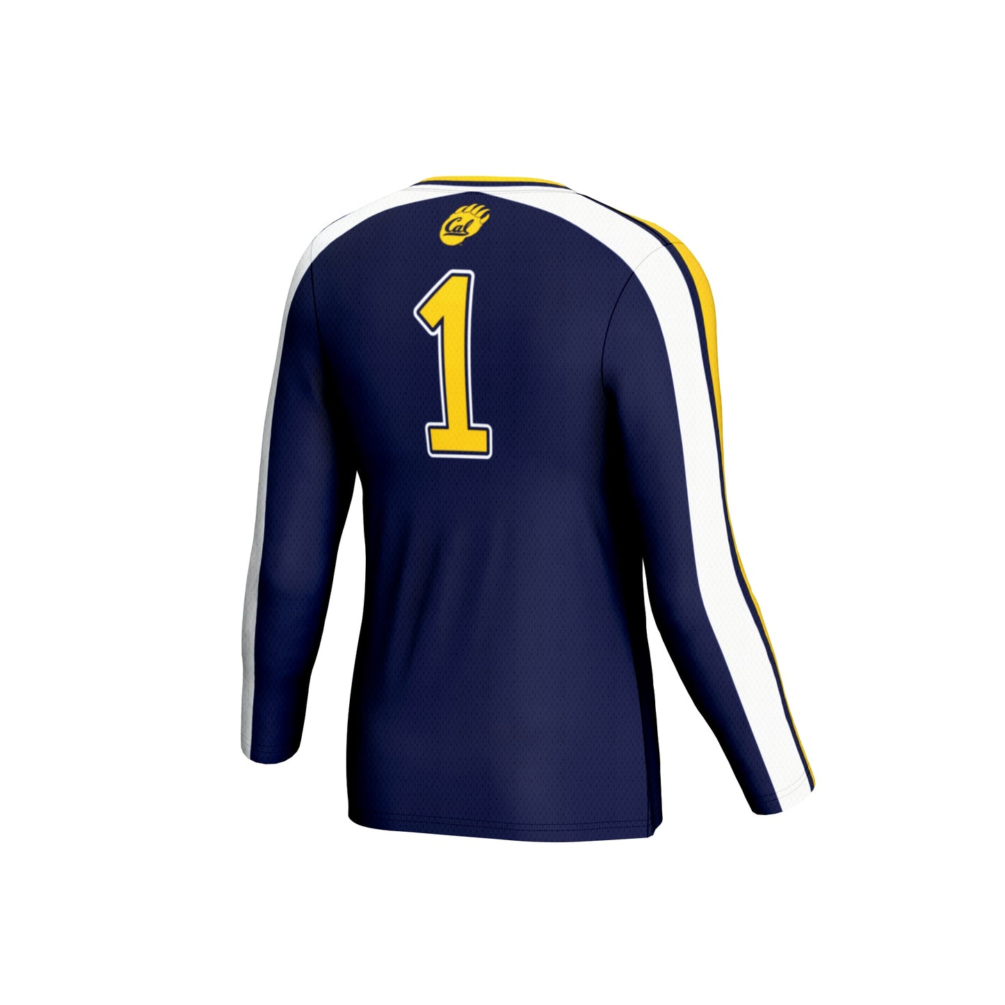 Cal Bears GameDay Greats Unisex #1 Lightweight Volleyball Fashion Jersey - Navy