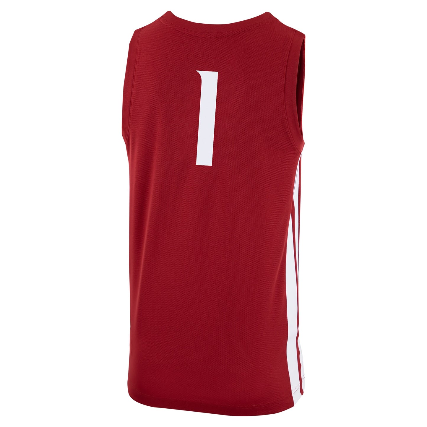 #1 Washington State Cougars Nike Logo Replica Basketball Jersey - Crimson
