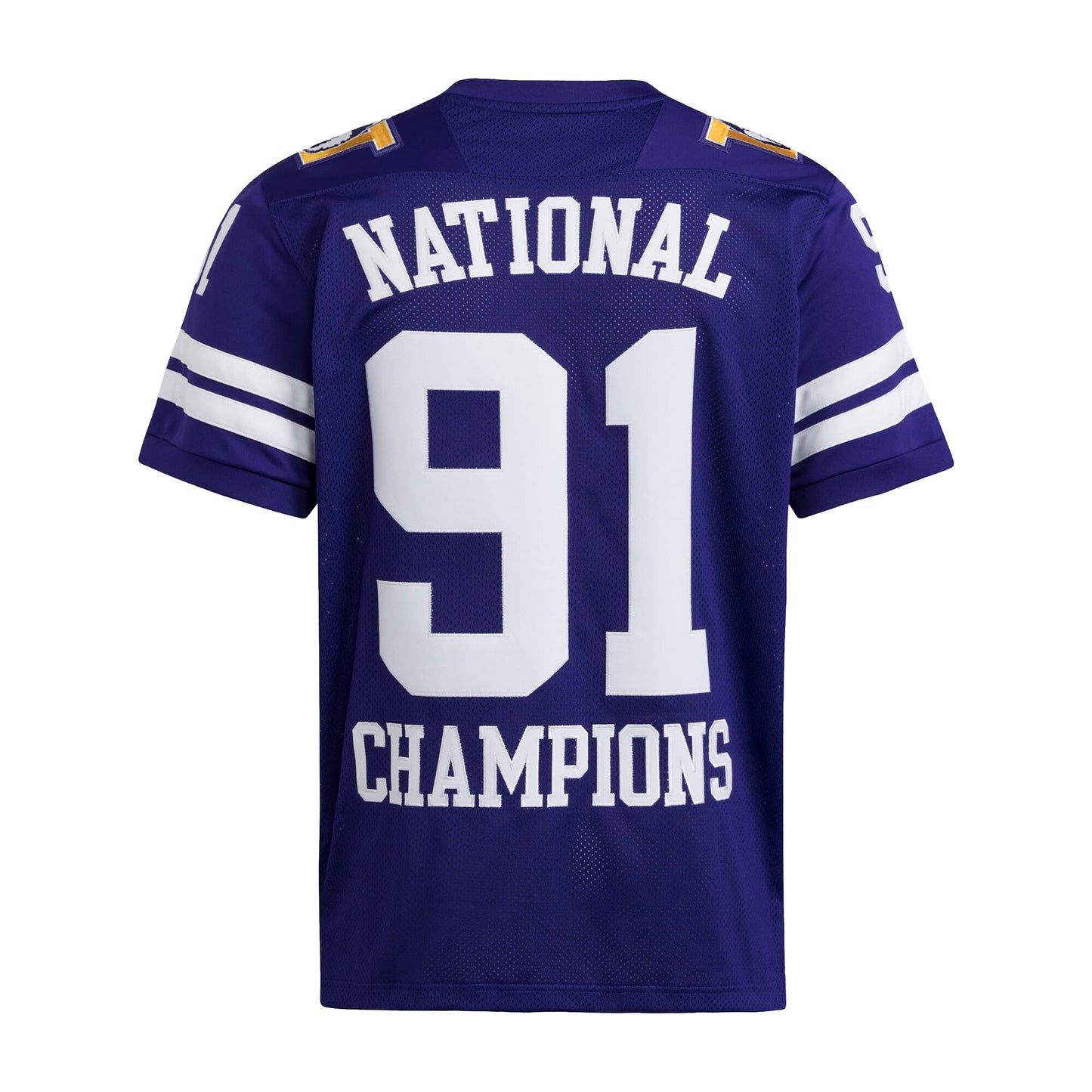 Washington Huskies adidas 1991 National Championship Anniversary Icon Football Jersey - Purple