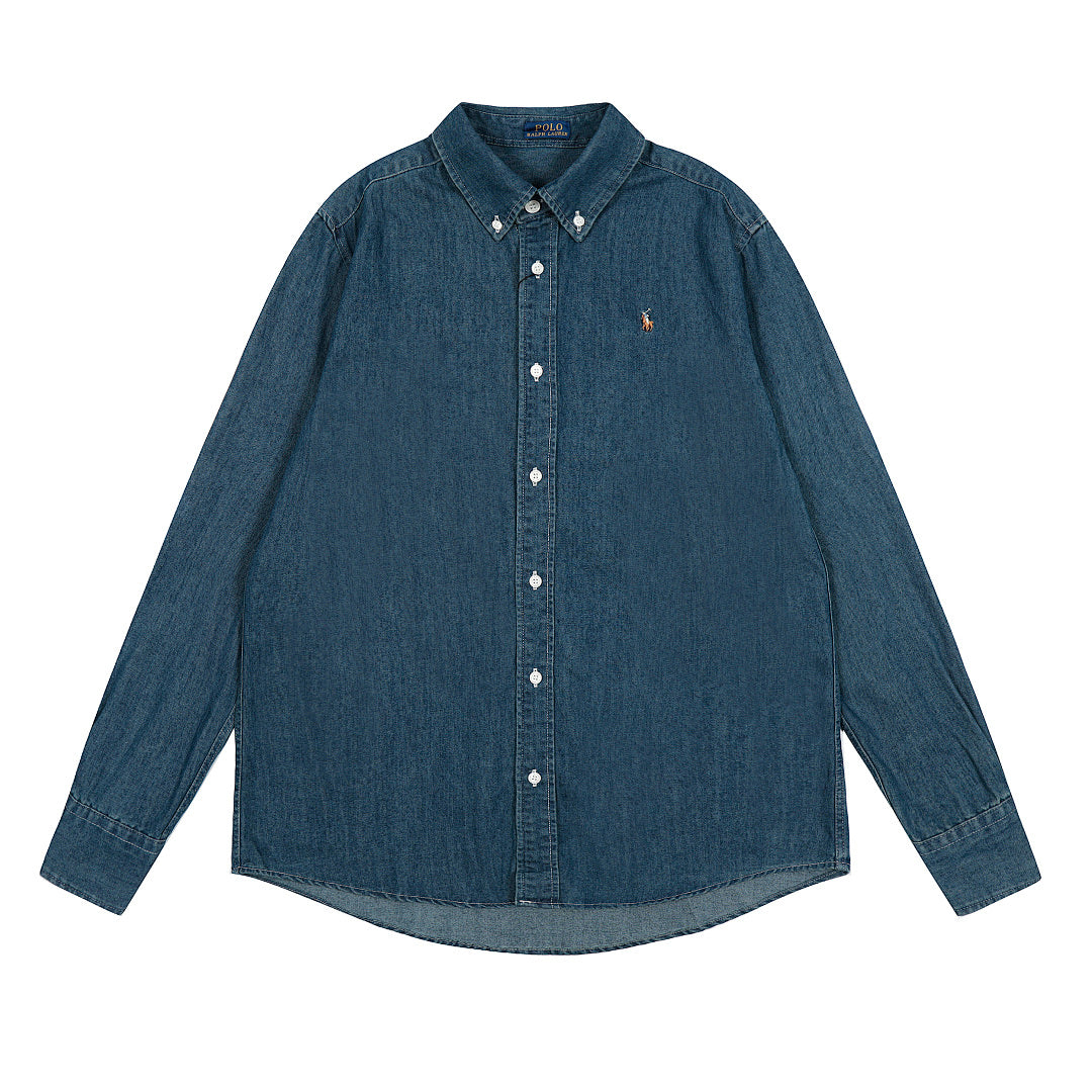 Ralph Lauren Long-Sleeve Denim Shirt