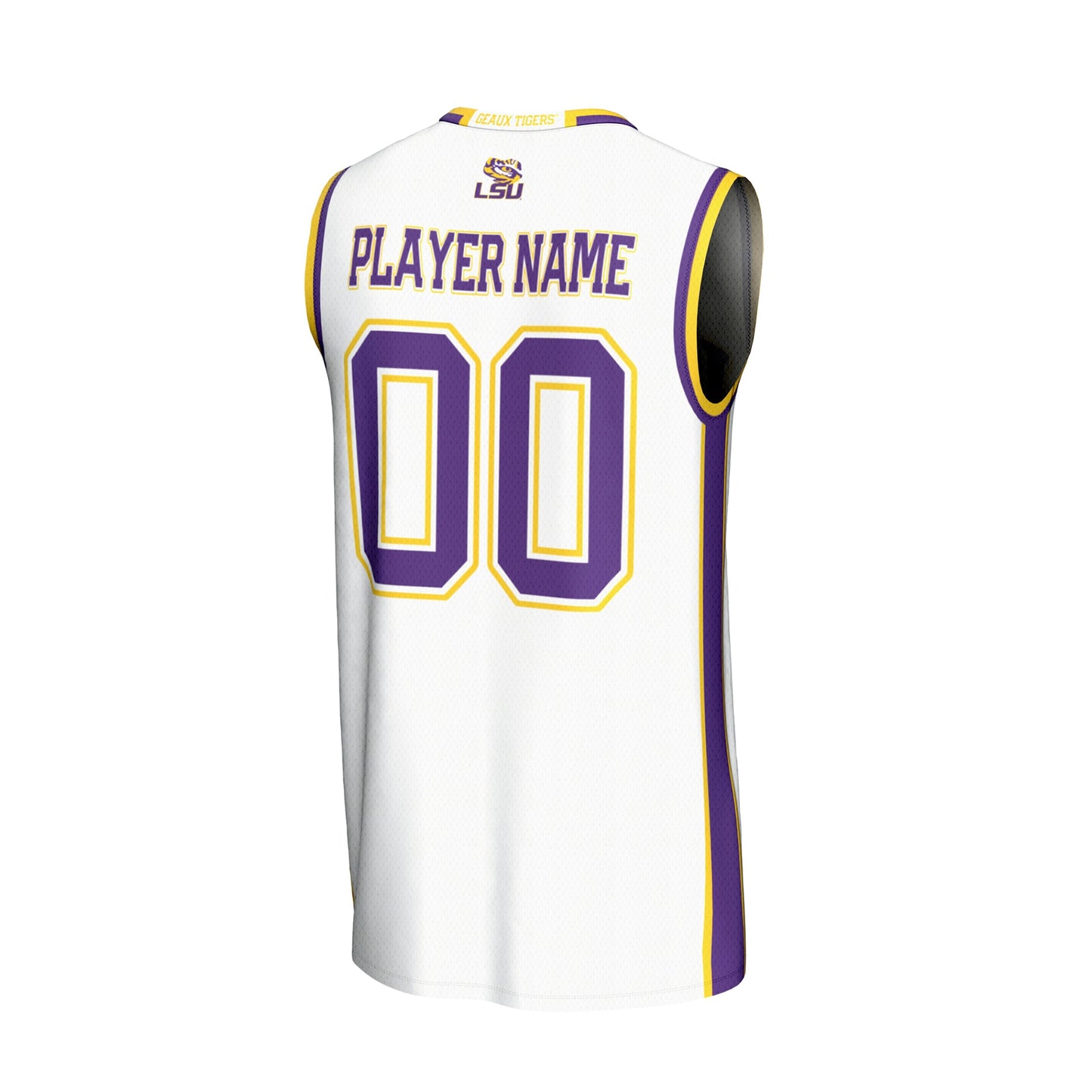 LSU Tigers GameDay Greats Unisex NIL Pick-A-Player Lightweight Collegiate Women's Basketball Fashion Jersey - Purple