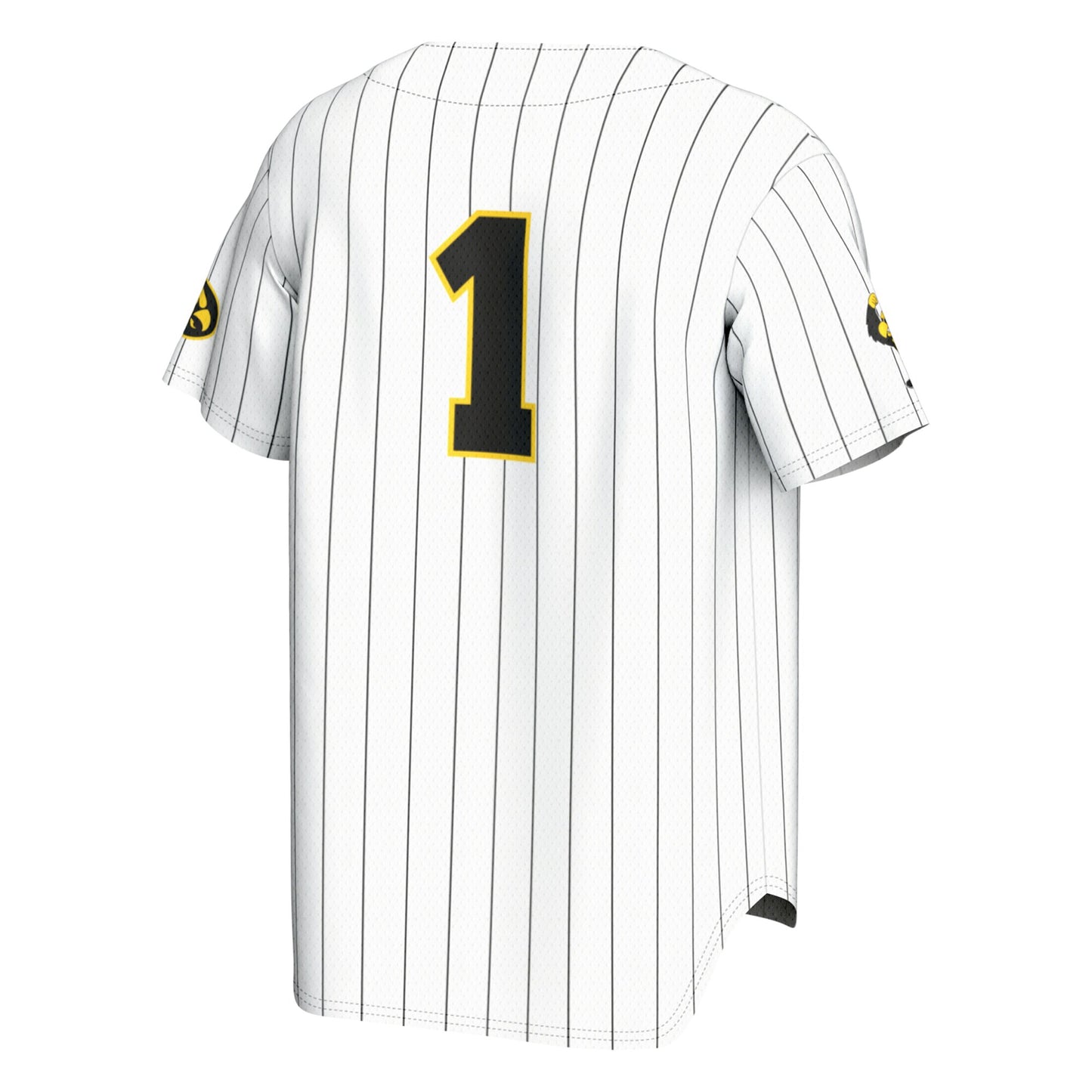 Iowa Hawkeyes GameDay Greats Youth Lightweight Collegiate Baseball Fashion Jersey - Black