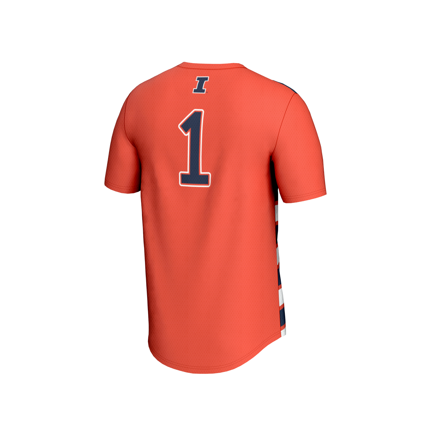 #1 Illinois Fighting Illini GameDay Greats Unisex Lightweight Soccer Fashion Jersey - Orange