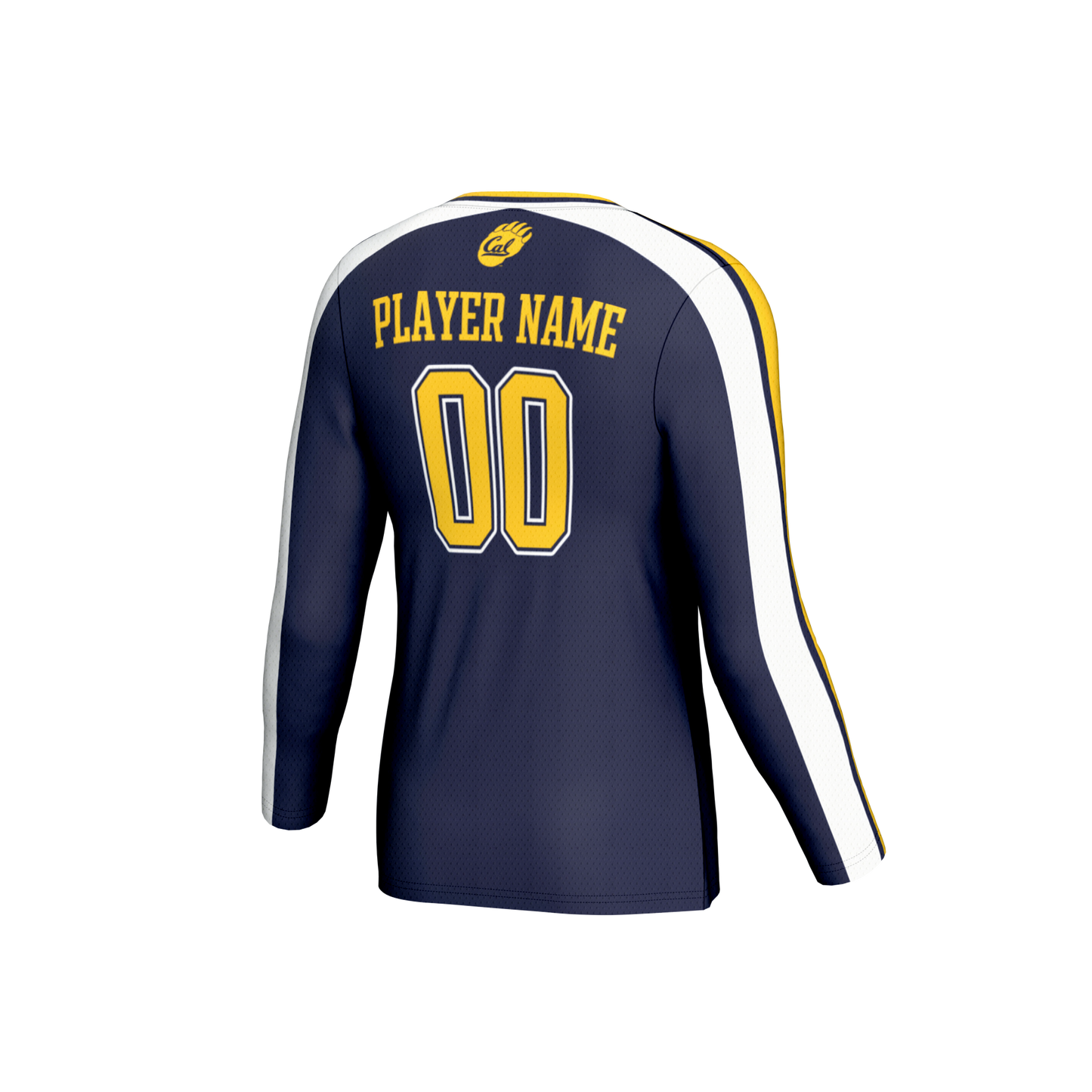 Cal Bears GameDay Greats Unisex NIL Pick-A-Player Lightweight Collegiate Volleyball Fashion Jersey - Navy