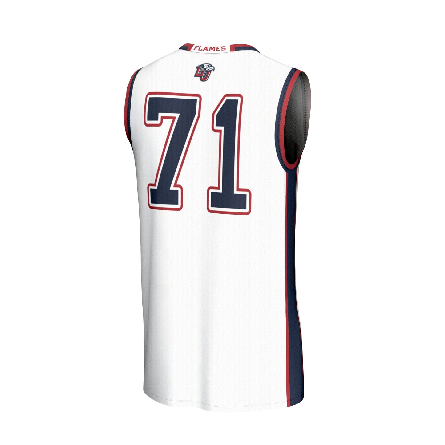 #71 Liberty Flames GameDay Greats Youth Lightweight Basketball Fashion Jersey - White