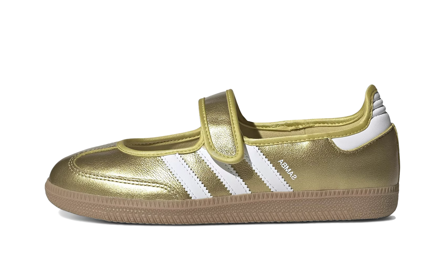 Samba Jane WMNS "Gold Metallic White" IH6599