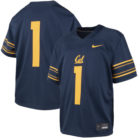 #1 Cal Bears Nike Youth Untouchable Replica Game Jersey - Navy