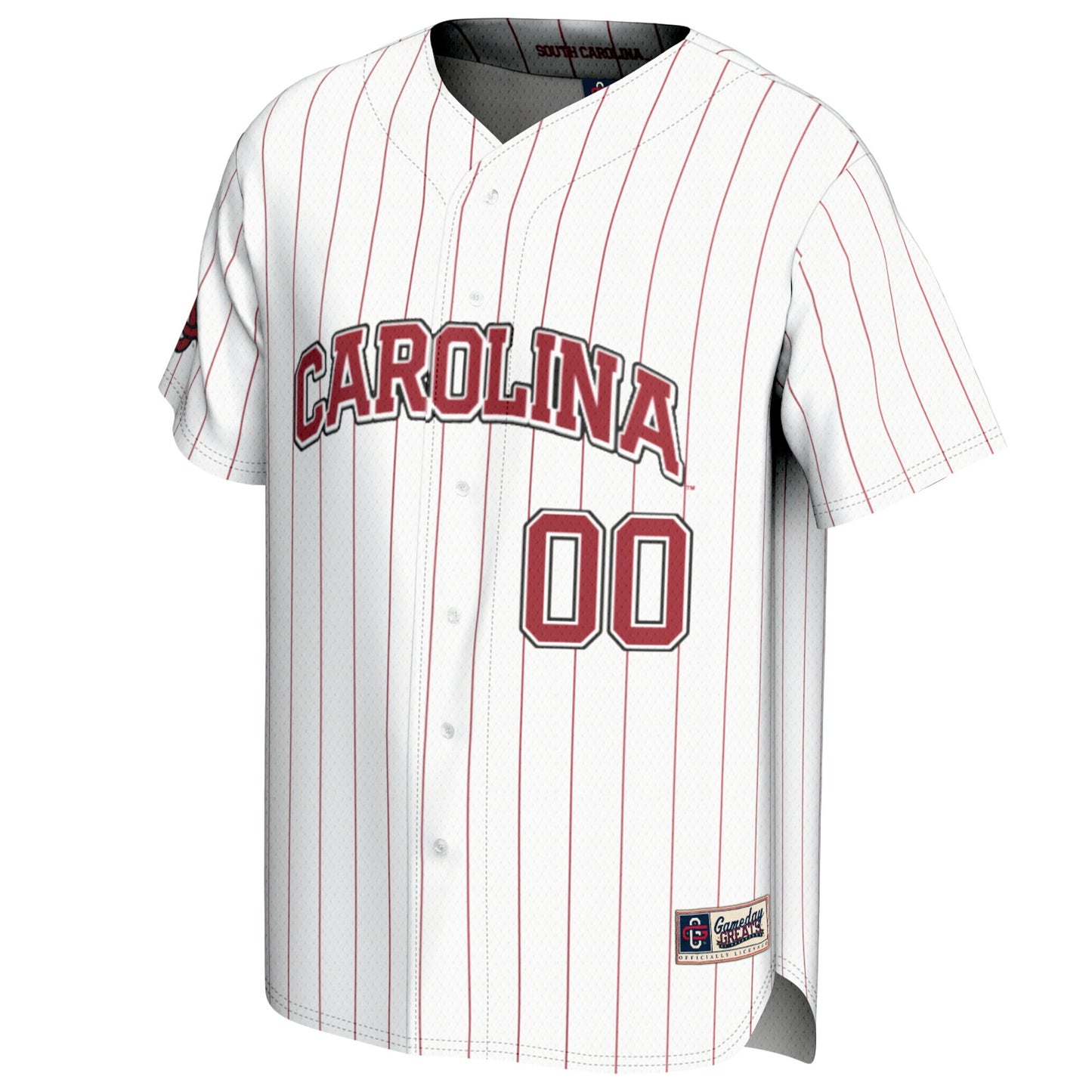 South Carolina Gamecocks GameDay Greats Youth NIL Pick-A-Player Baseball Lightweight Jersey - White