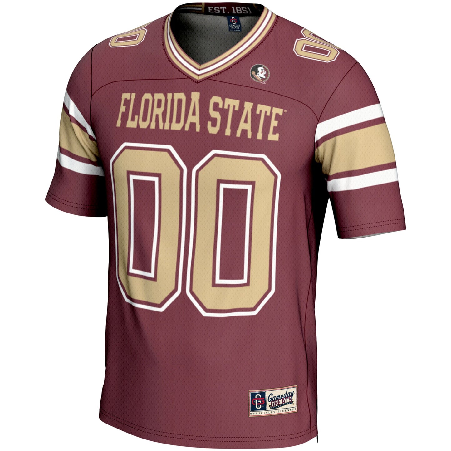 Florida State Seminoles GameDay Greats Youth NIL Pick-A-Player Football Jersey - White
