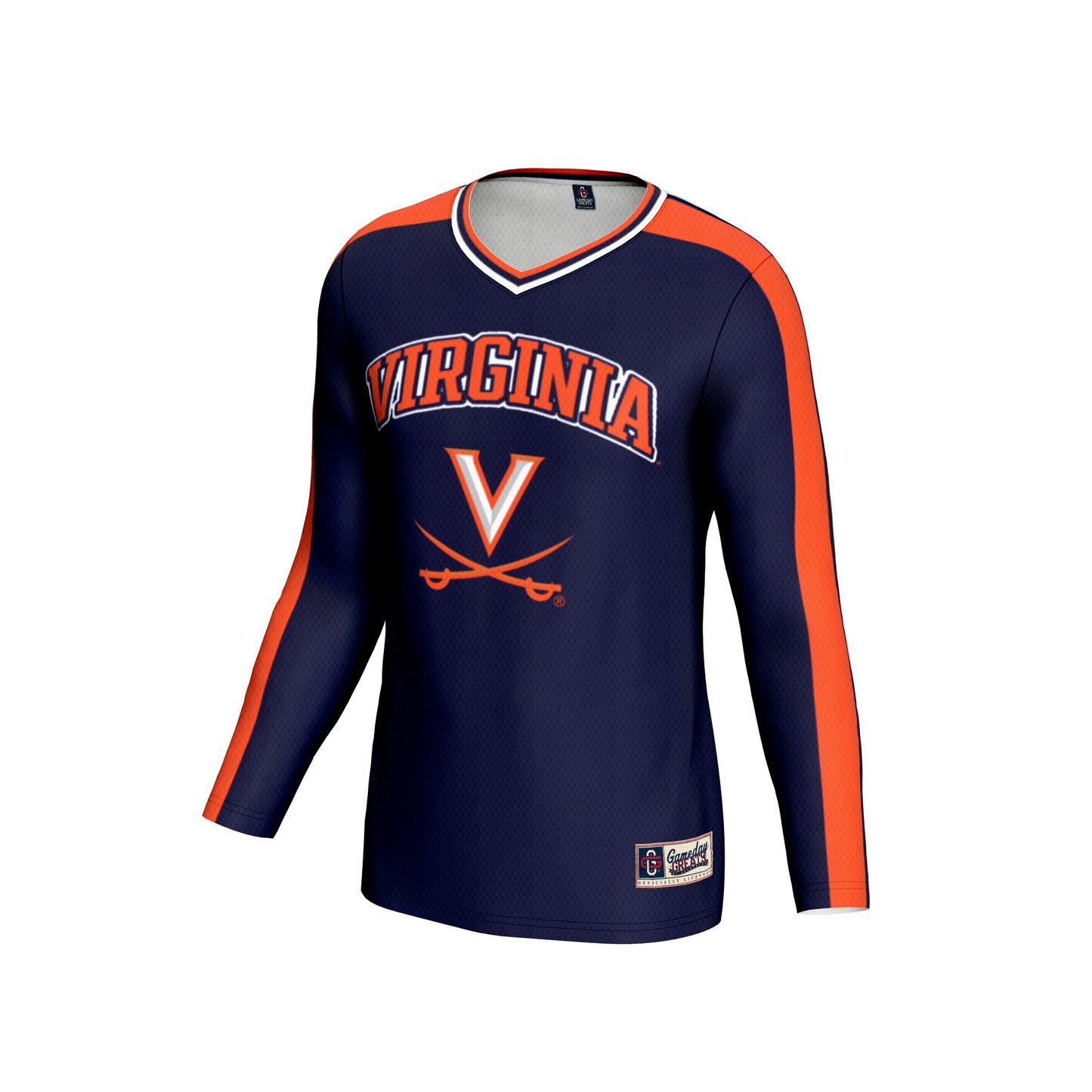 Virginia Cavaliers GameDay Greats Youth #1 Lightweight Volleyball Fashion Jersey - Navy