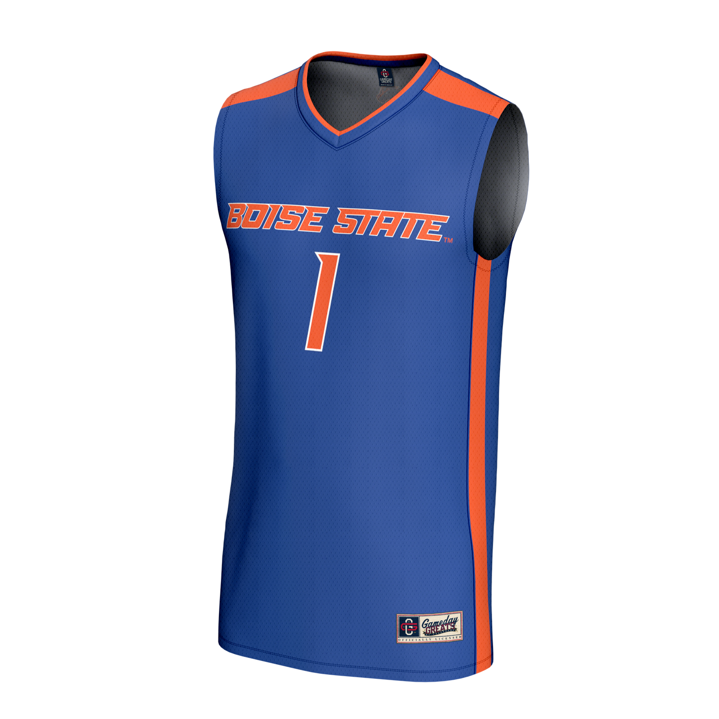 Boise State Broncos GameDay Greats Youth Lightweight Collegiate Basketball Fashion Jersey - White