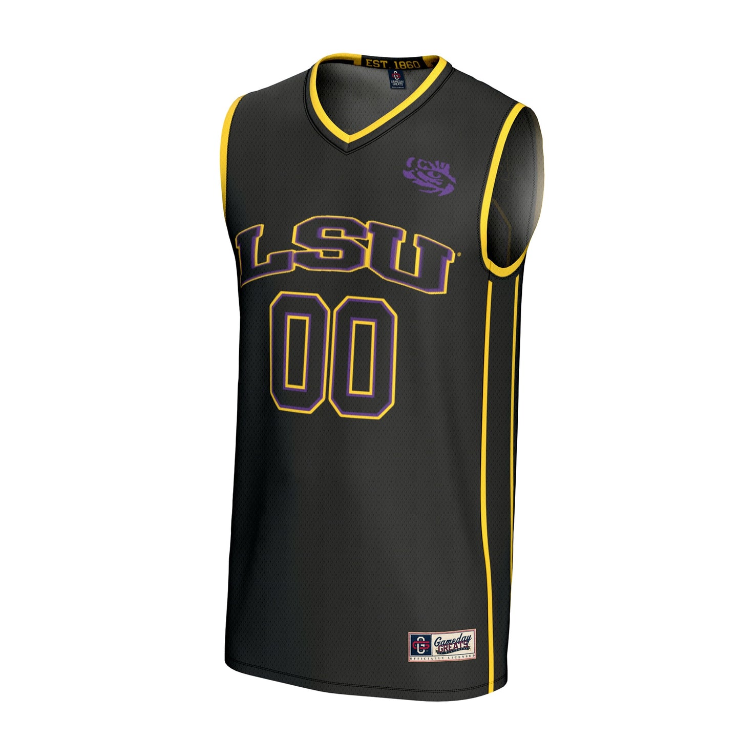 LSU Tigers GameDay Greats Unisex NIL Pick-A-Player Lightweight Collegiate Women's Basketball Fashion Jersey - Purple