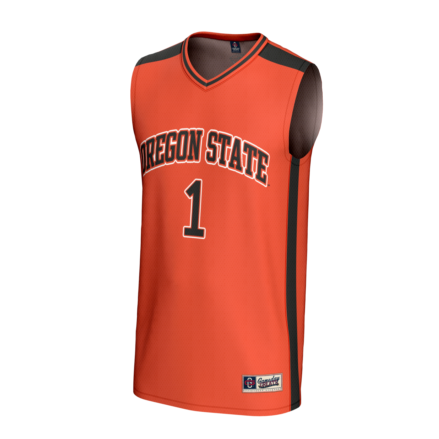 #1 Oregon State Beavers GameDay Greats Unisex Lightweight Collegiate Basketball Fashion Jersey - Orange