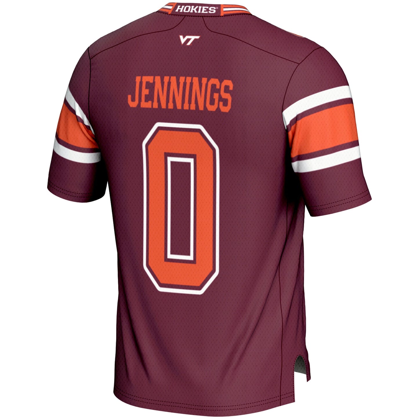 Ali Jennings Virginia Tech Hokies GameDay Greats Youth NIL Player Football Jersey - Maroon