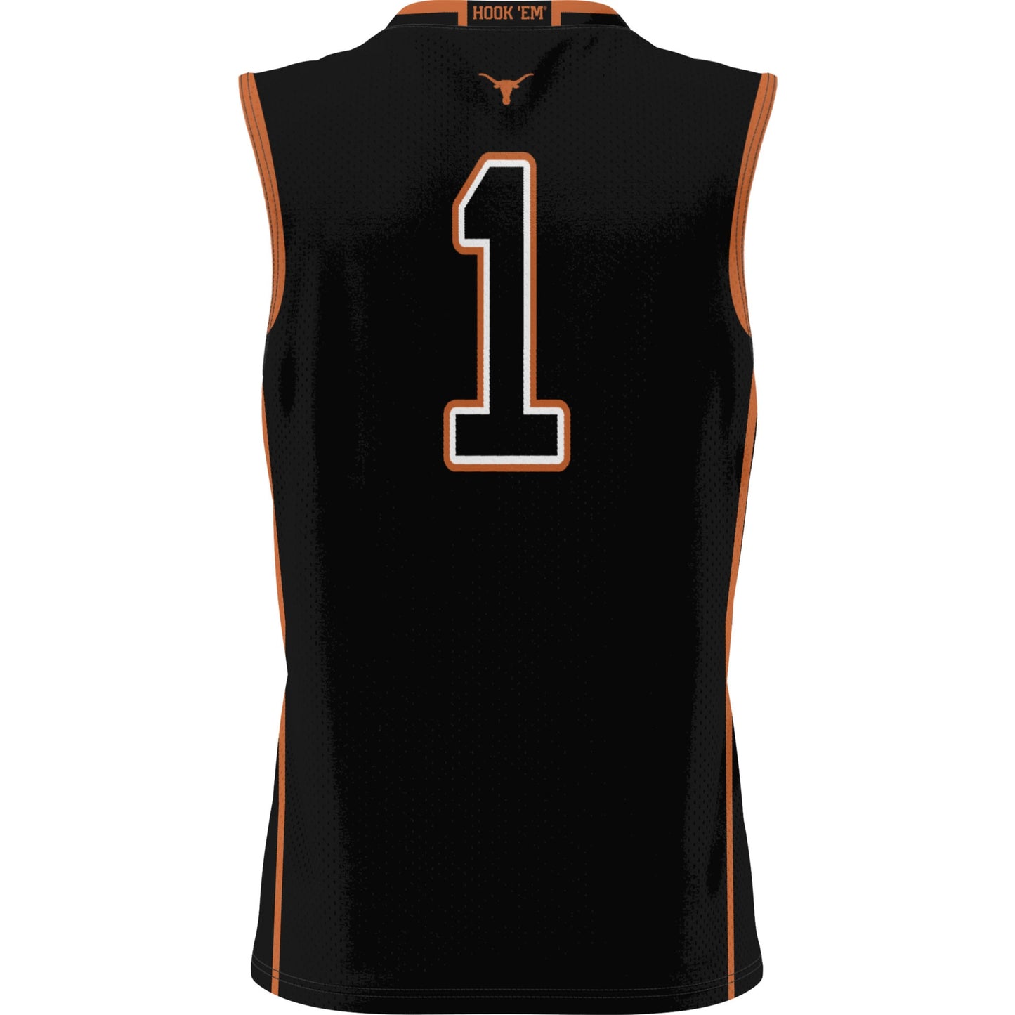 #1 Texas Longhorns GameDay Greats Youth Lightweight Replica Basketball Jersey - Black