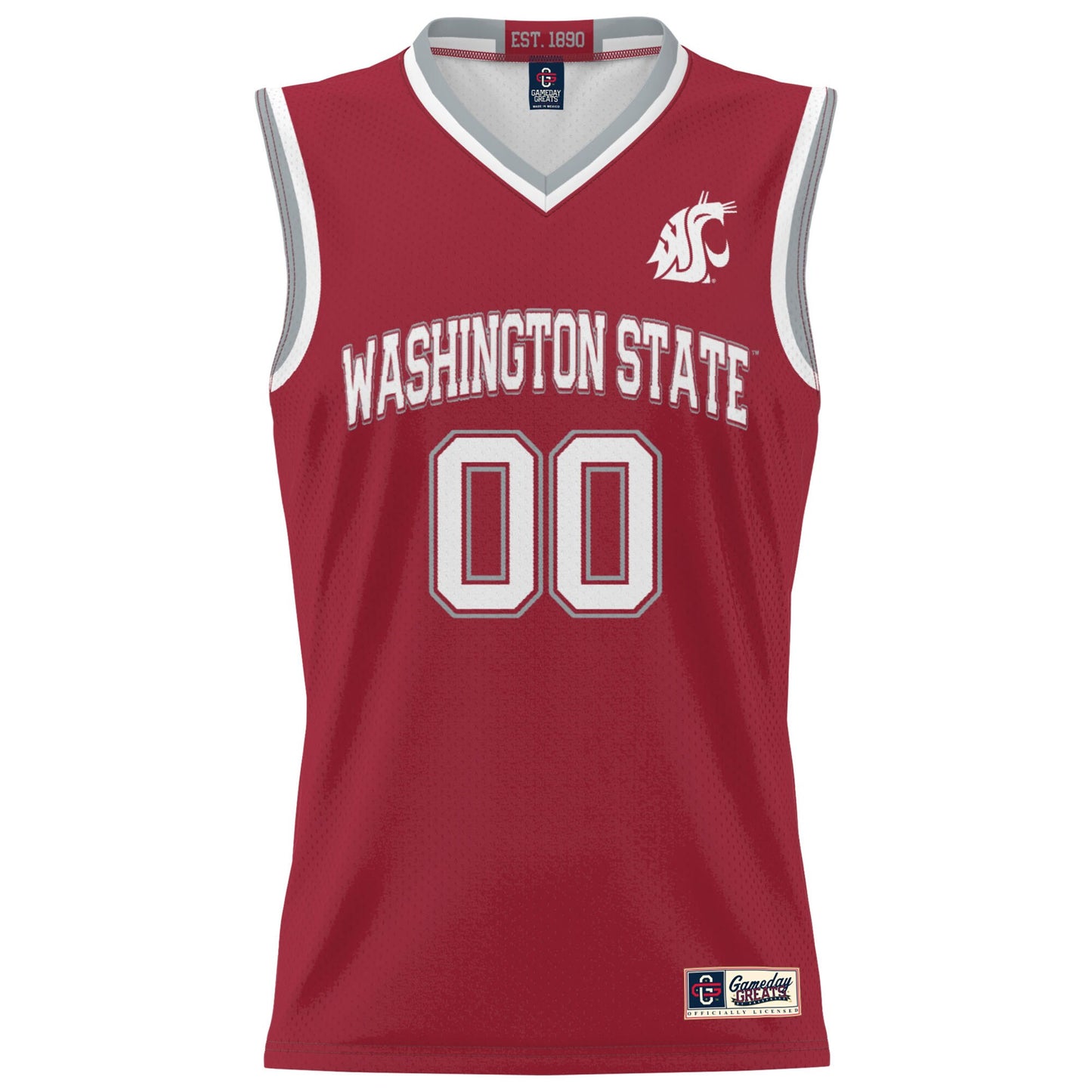 Washington State Cougars GameDay Greats Youth NIL Pick-A-Player Men's Basketball Jersey - Black