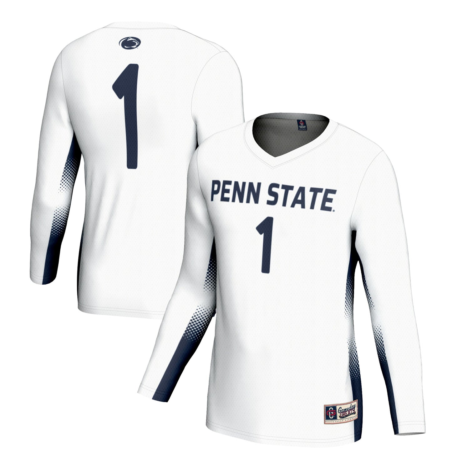 #1 Penn State Nittany Lions GameDay Greats Youth Lightweight Women's Volleyball Jersey - White