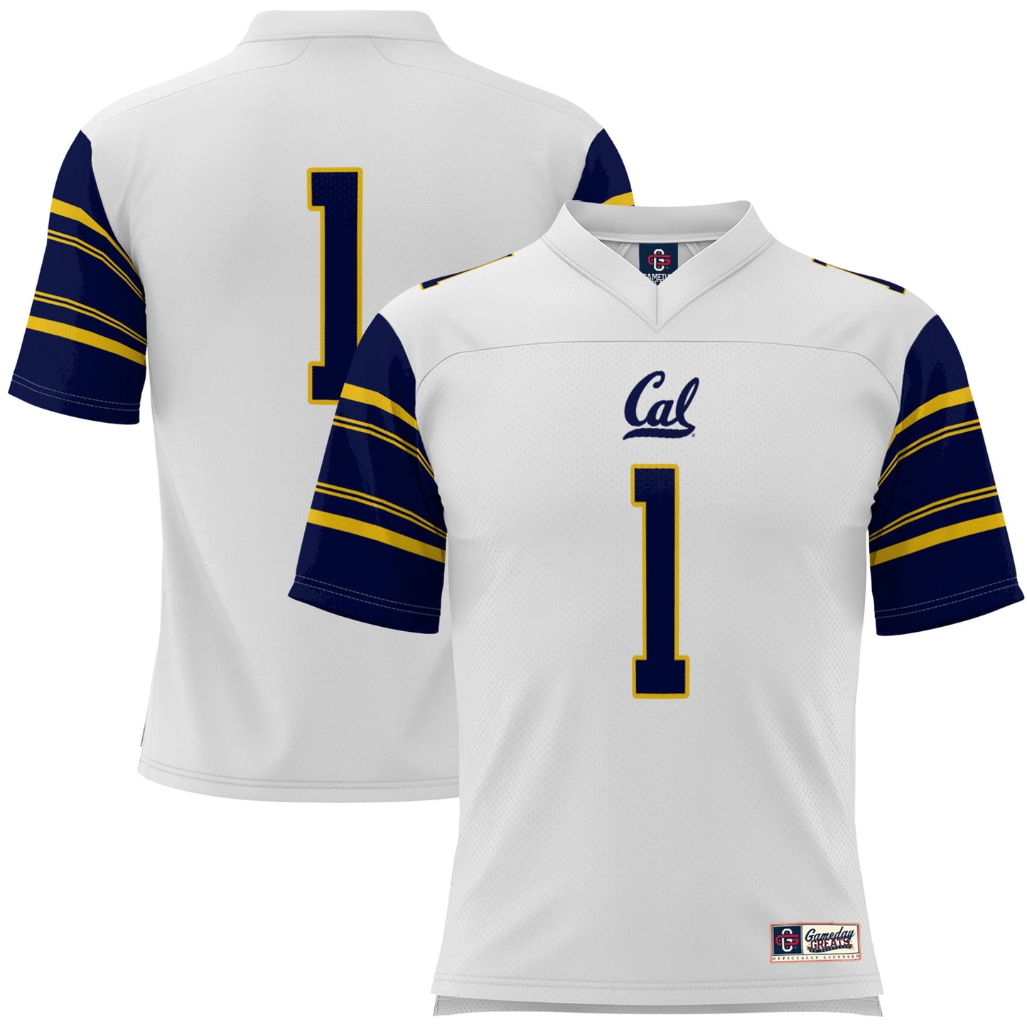 #1 Cal Bears GameDay Greats Youth Football Jersey - Gold