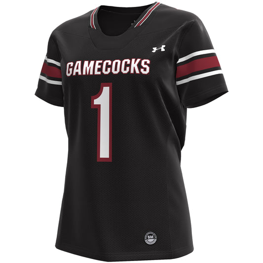 South Carolina Gamecocks Under Armour Women's Replica Football Jersey - Black