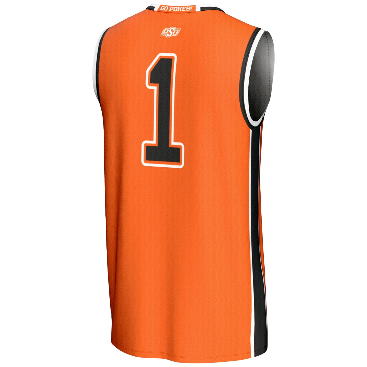 #1 Oklahoma State Cowboys GameDay Greats Youth Lightweight Basketball Jersey - Orange
