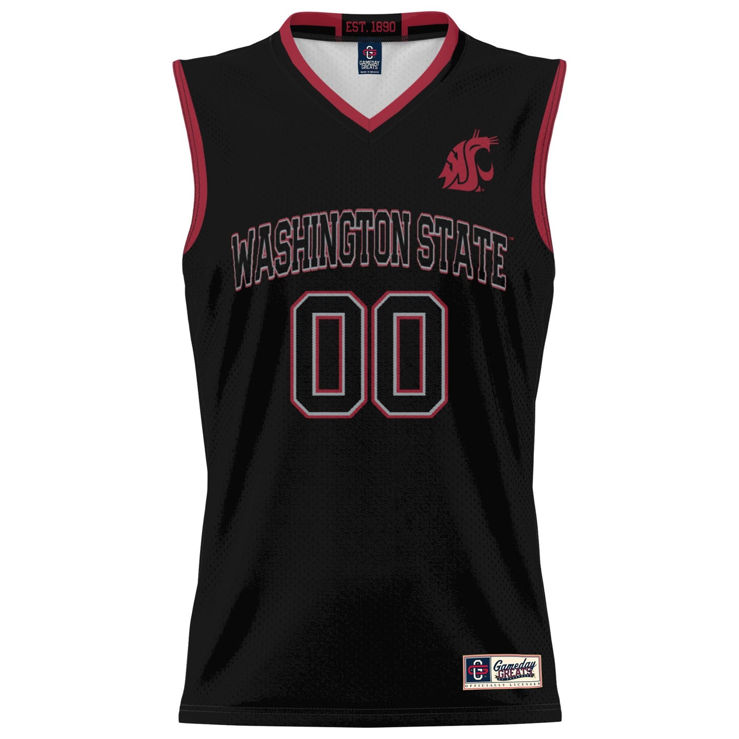 Washington State Cougars GameDay Greats Youth NIL Pick-A-Player Men's Basketball Jersey - Black