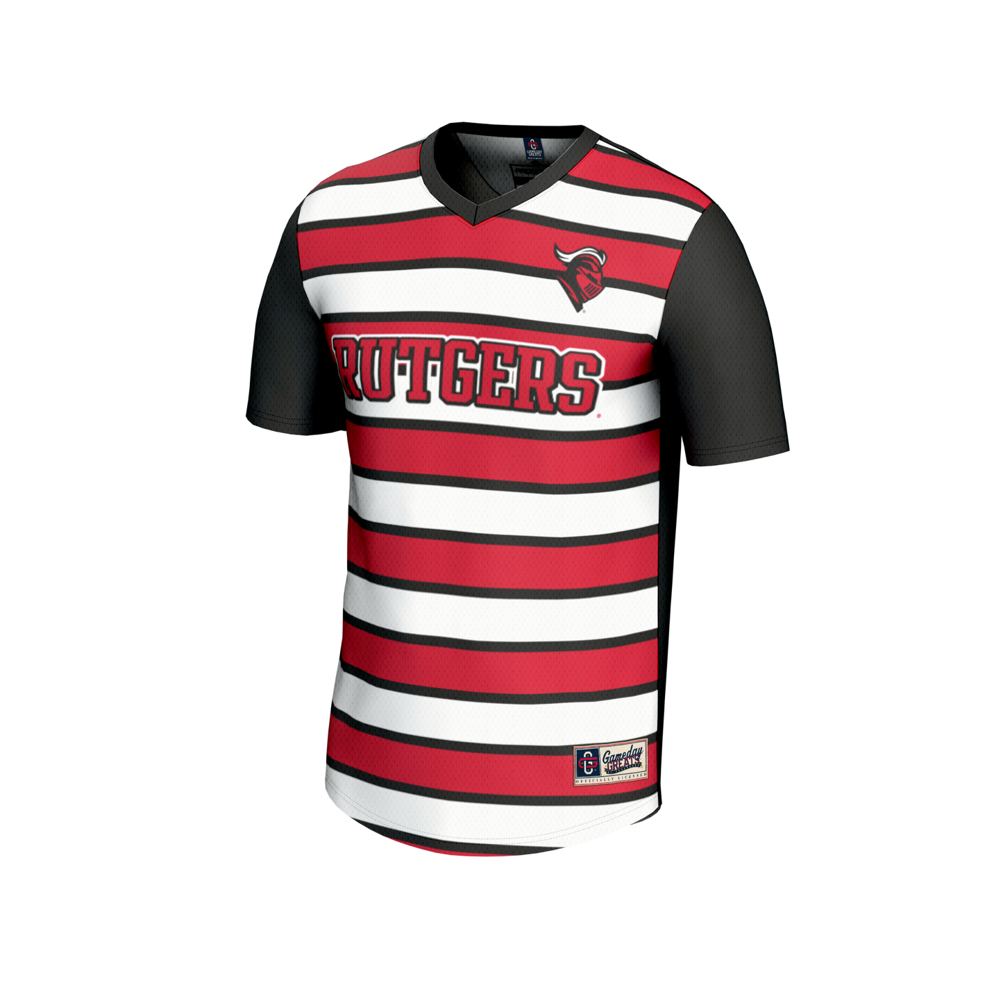 Rutgers Scarlet Knights GameDay Greats Unisex Pick-A-Player NIL Men's Soccer Jersey - Black