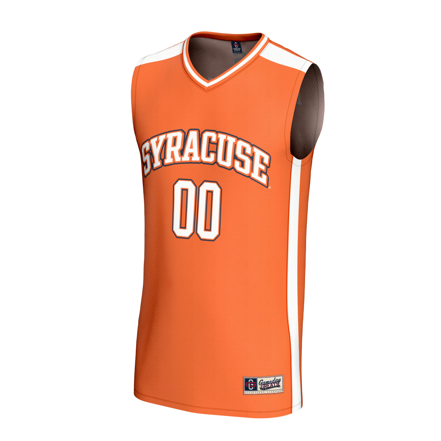 Syracuse Orange GameDay Greats Unisex Lightweight Collegiate Men's Basketball NIL Pick-A-Player Fashion Jersey - White