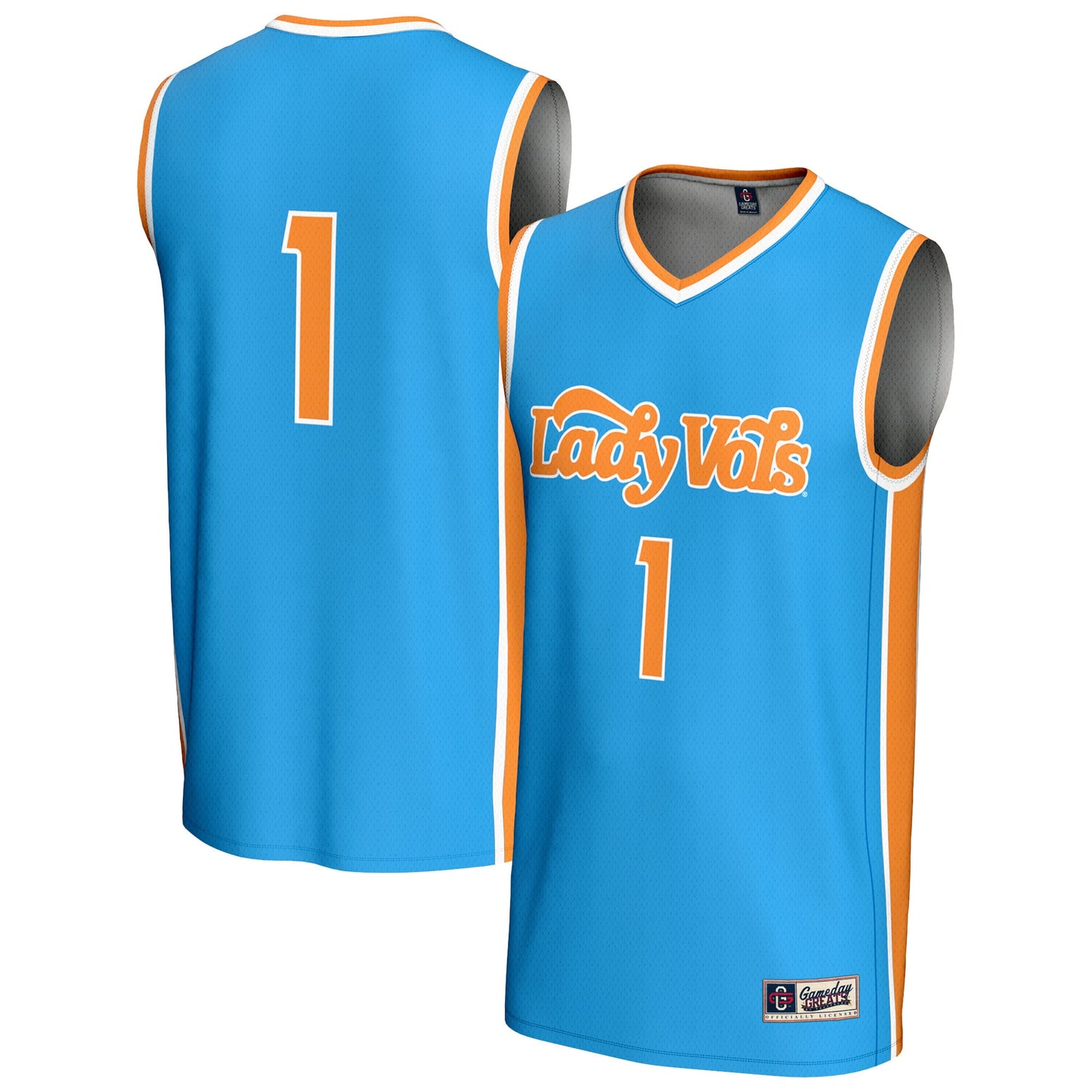 #1  Tennessee Volunteers GameDay Greats Youth Lightweight Women's Basketball Fashion Jersey - Tennessee Orange