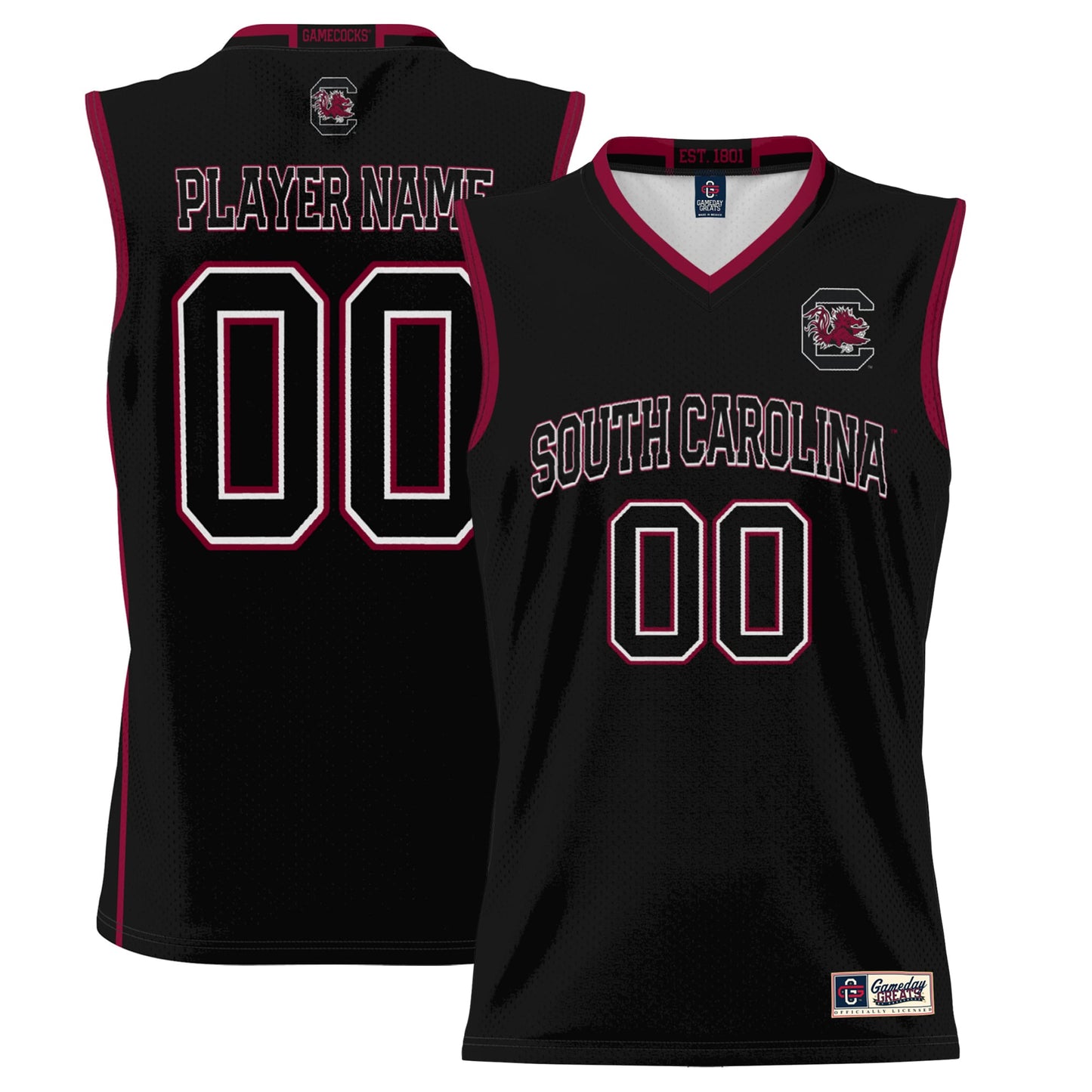 South Carolina Gamecocks GameDay Greats Unisex  Lightweight NIL Pick-A-Player Women's Basketball Jersey - Black