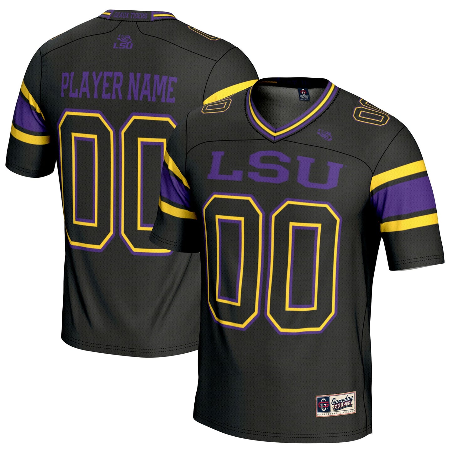 LSU Tigers GameDay Greats NIL Pick-A-Player Football Jersey - White
