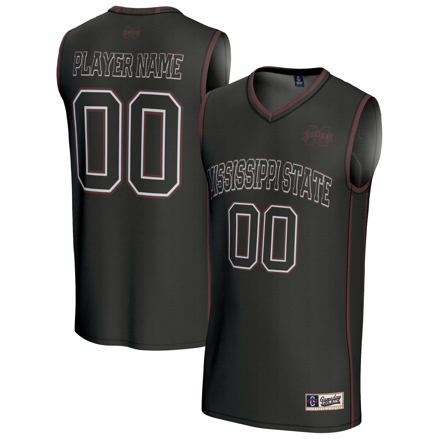 Mississippi State Bulldogs GameDay Greats Youth Lightweight Collegiate Women's Basketball NIL Pick-A-Player Fashion Jersey - Black