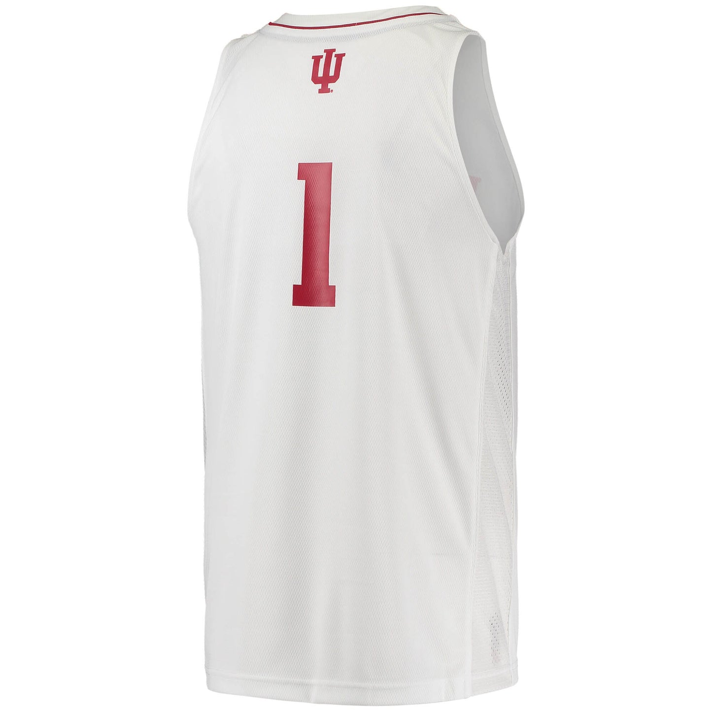 #1 Indiana Hoosiers adidas Swingman Team Basketball Jersey - White