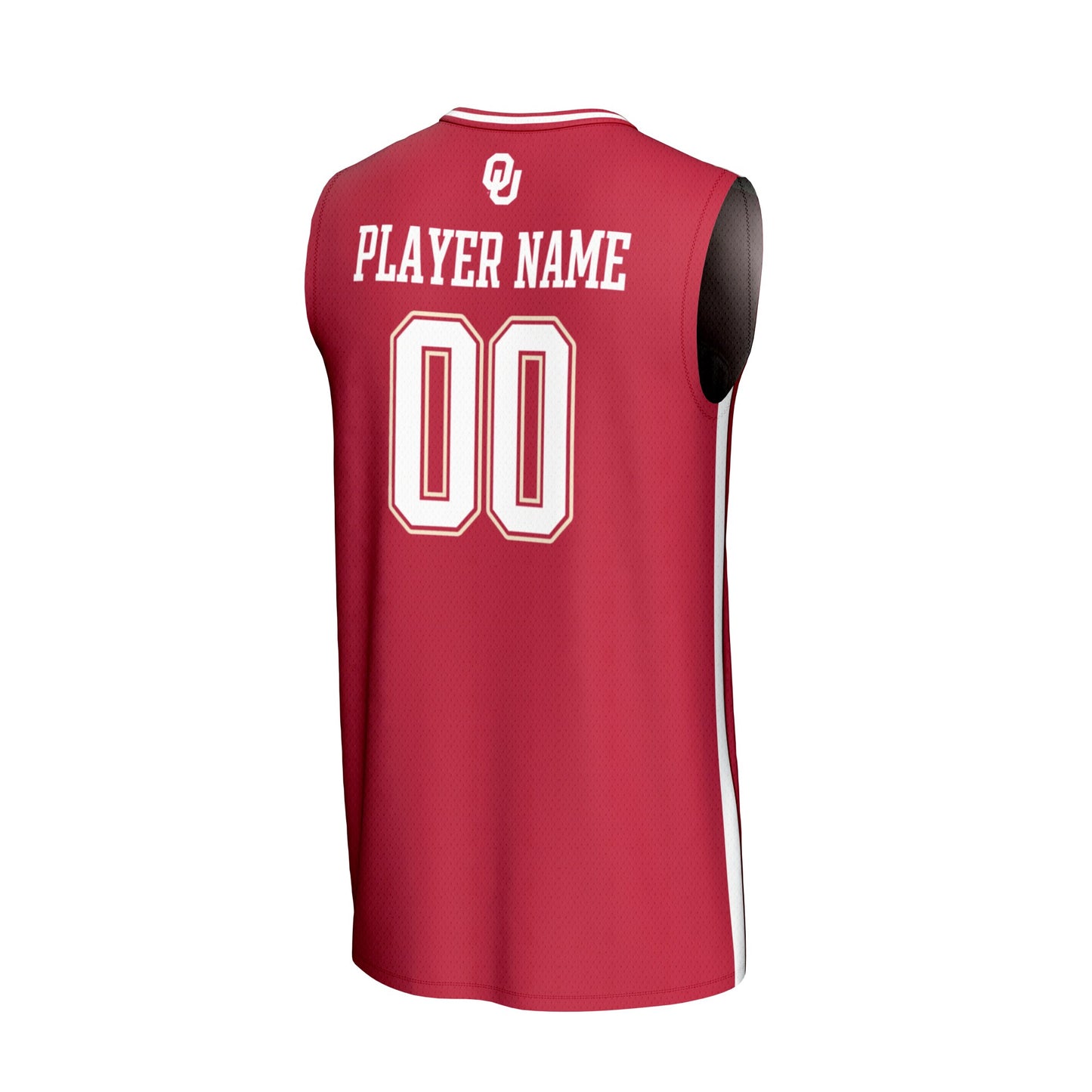 Oklahoma Sooners GameDay Greats Unisex NIL Pick-A-Player Lightweight Women's Basketball Fashion Jersey - Crimson