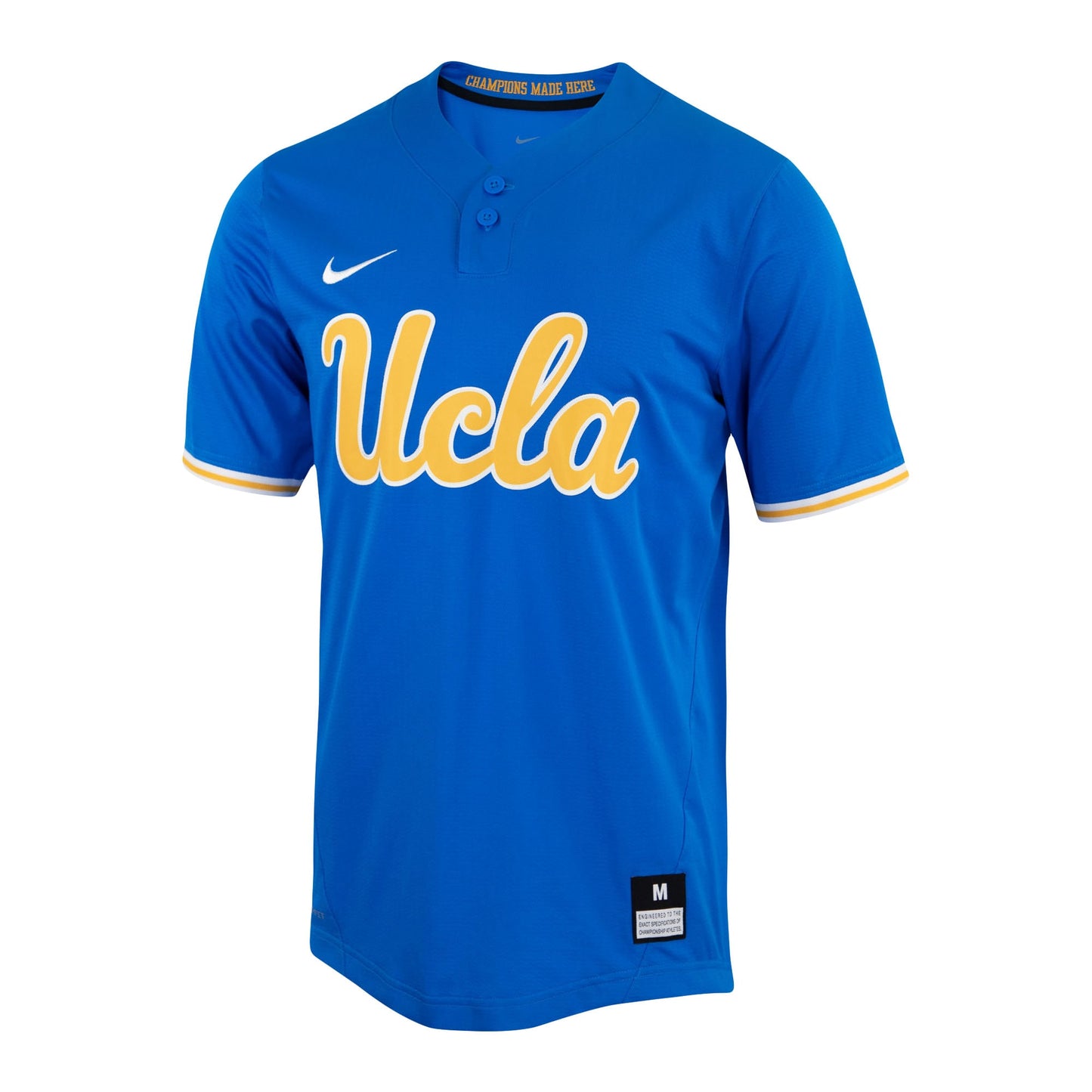 UCLA Bruins Nike Unisex Two-Button Replica Softball Jersey - Blue