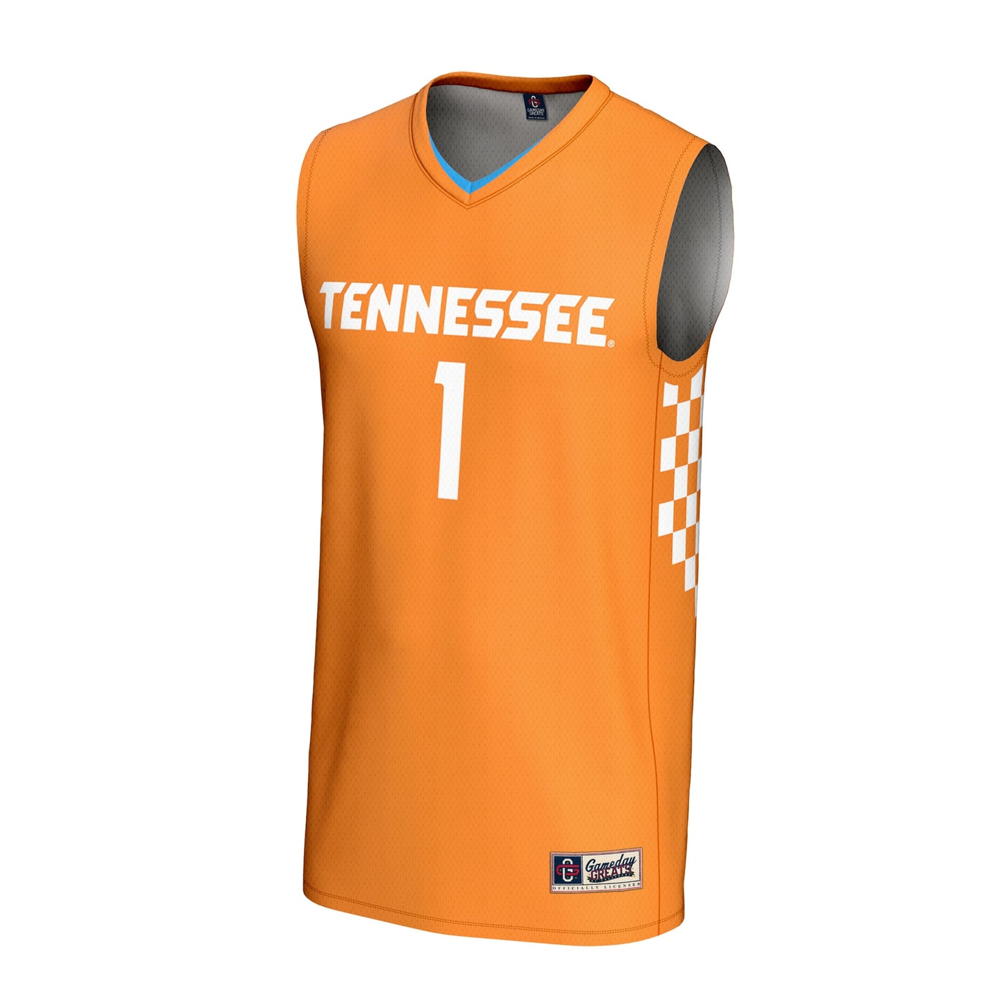 #1 Tennessee Volunteers GameDay Greats Unisex Lightweight Women's Basketball Fashion Jersey - Blue